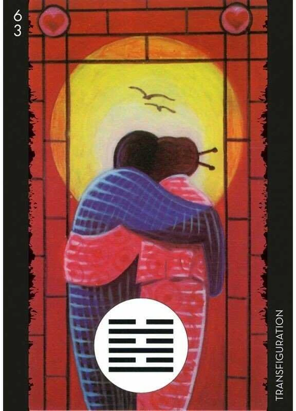 KNYGA Lo Scarabeo I-ching Of Love Oracle Kortos