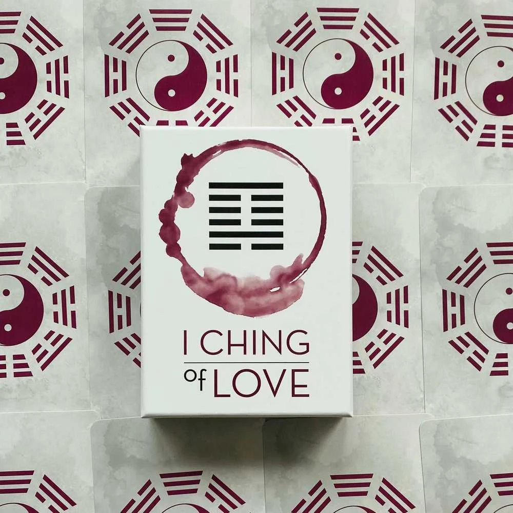 KNYGA Lo Scarabeo I-ching Of Love Oracle Kortos