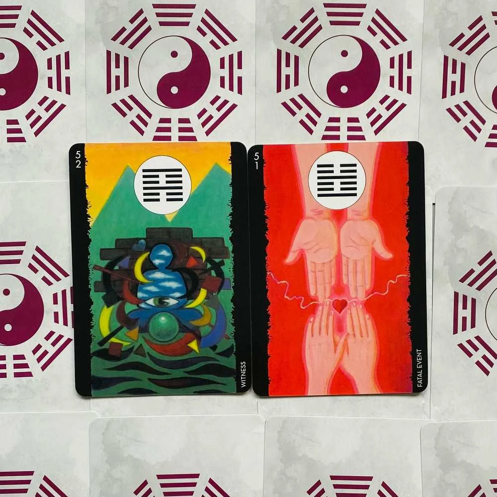 KNYGA Lo Scarabeo I-ching Of Love Oracle Kortos
