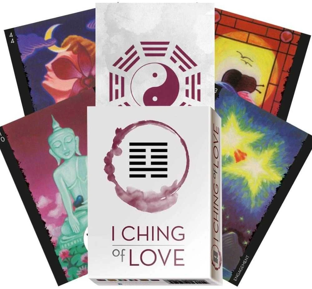 KNYGA Lo Scarabeo I-ching Of Love Oracle Kortos