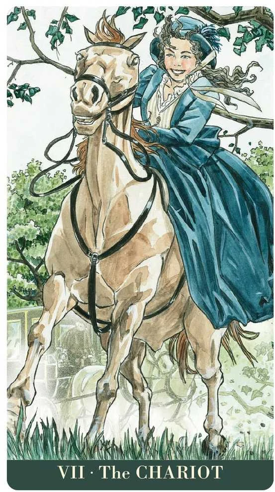 Lo Scarabeo Jane Austen Taro kortos – 78 kortų kaladė literatūros gerbėjams