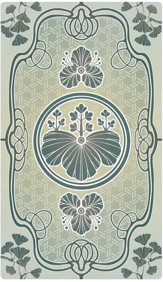 Taro Kortų Kaladė - Lo Scarabeo Japanese Art Nouveau Tarot Premium Deck, 78 Kortos