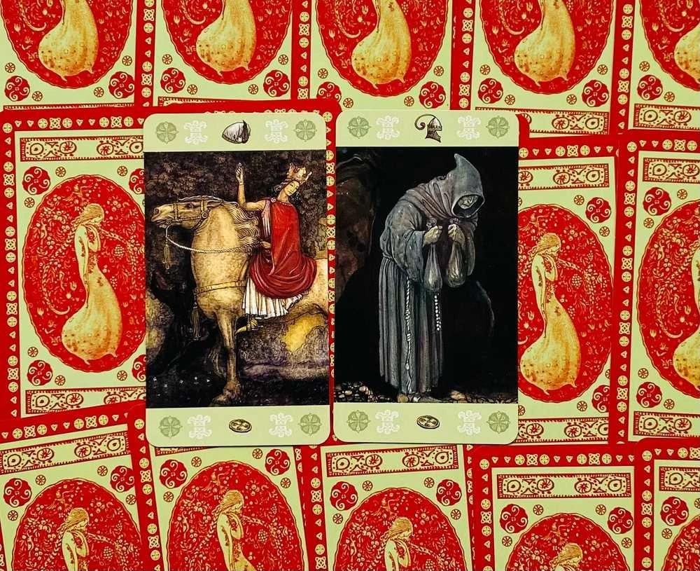 Lo Scarabeo John Bauer Tarot Kortos