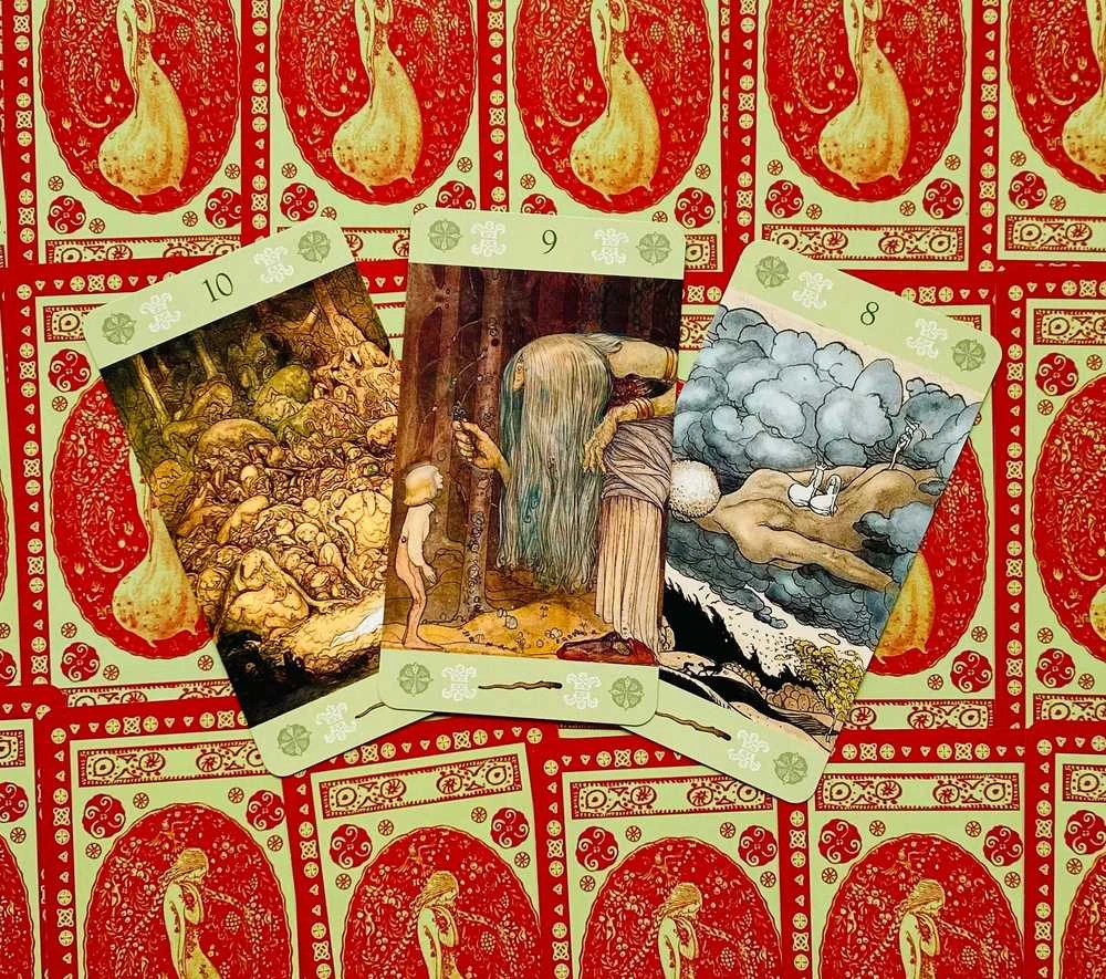 Lo Scarabeo John Bauer Tarot Kortos