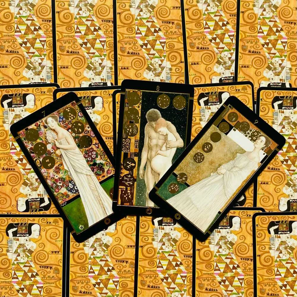 Lo Scarabeo Klimt Tarot (Golden Mini Edition) Kortos