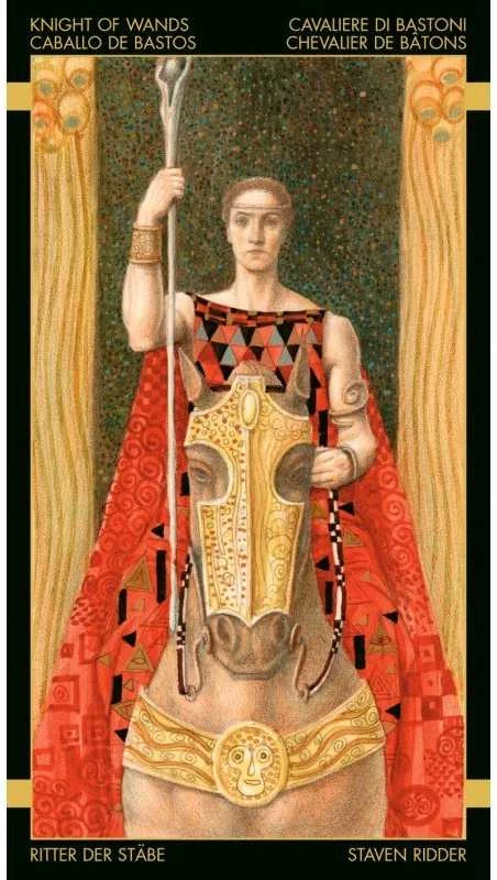 Lo Scarabeo Klimt Tarot (Golden Mini Edition) Kortos