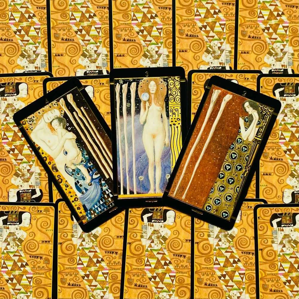 Lo Scarabeo Klimt Tarot (Golden Mini Edition) Kortos