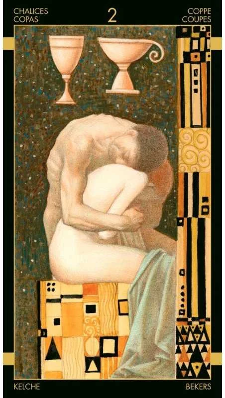 Lo Scarabeo Klimt Tarot (Golden Mini Edition) Kortos