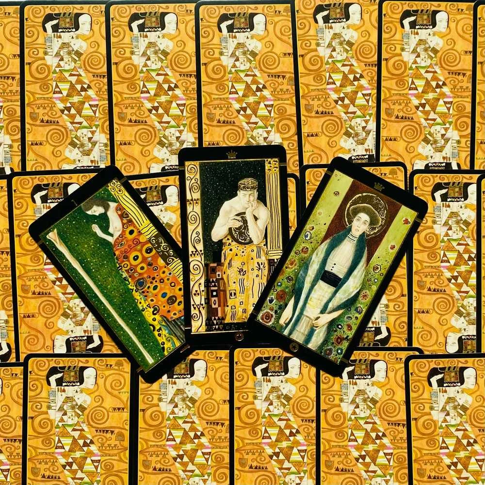 Lo Scarabeo Klimt Tarot (Golden Mini Edition) Kortos