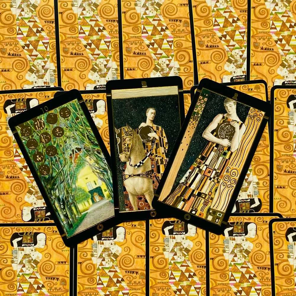 Lo Scarabeo Klimt Tarot (Golden Mini Edition) Kortos
