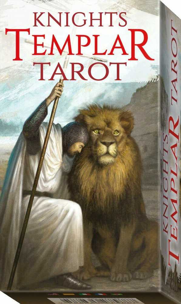 KNYGA Lo Scarabeo Knights Templar Taro Kortos