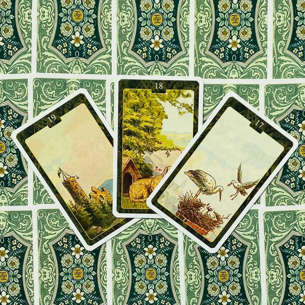 Lo Scarabeo Lenormand Oracle Kortos
