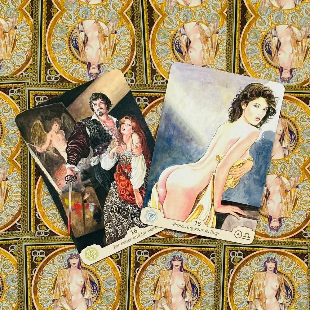 Lo Scarabeo Manara Erotic Oracle Kortos