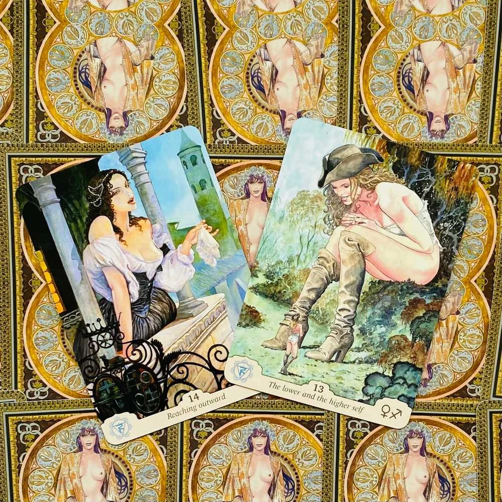 Lo Scarabeo Manara Erotic Oracle Kortos