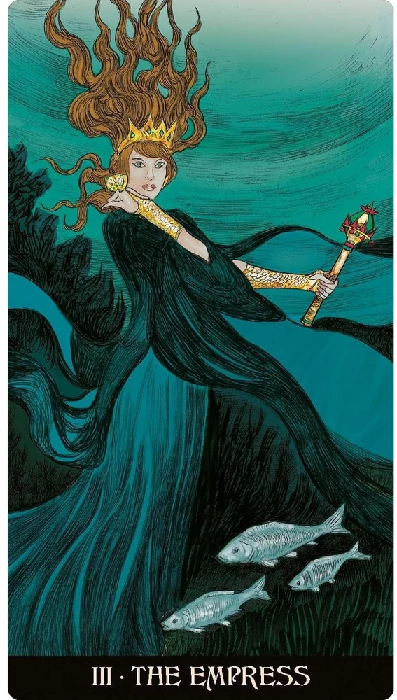 Lo Scarabeo Morgan le Fay taro kortos – Artūro legendų kerėtojos kaladė, 78 kortos