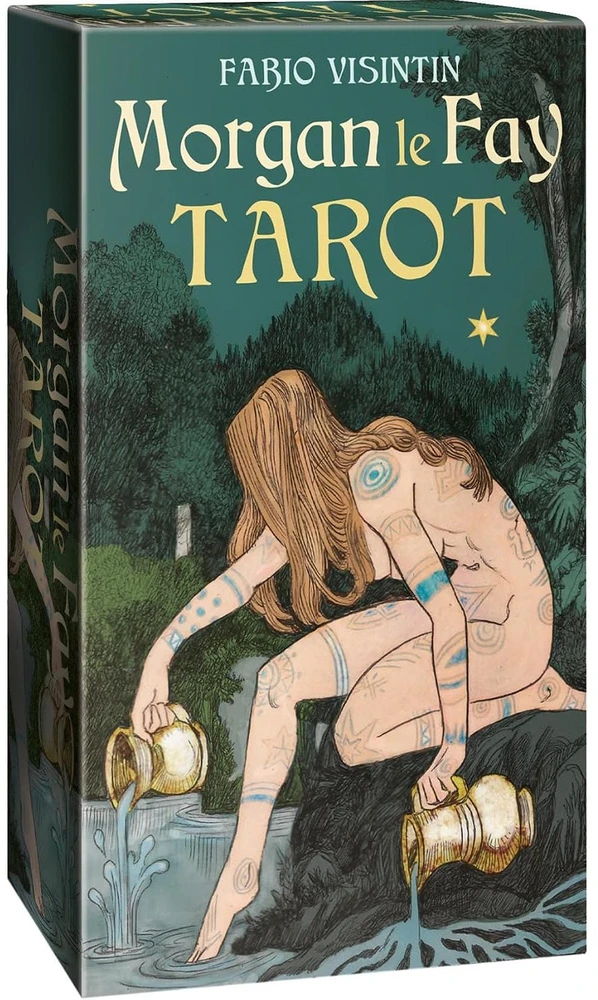 Lo Scarabeo Morgan le Fay taro kortos – Artūro legendų kerėtojos kaladė, 78 kortos