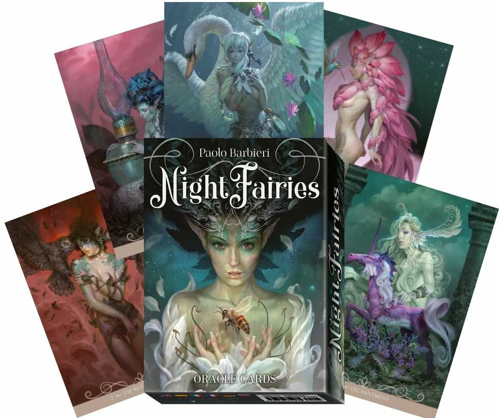 Lo Scarabeo Night Fairies Oracle kortos
