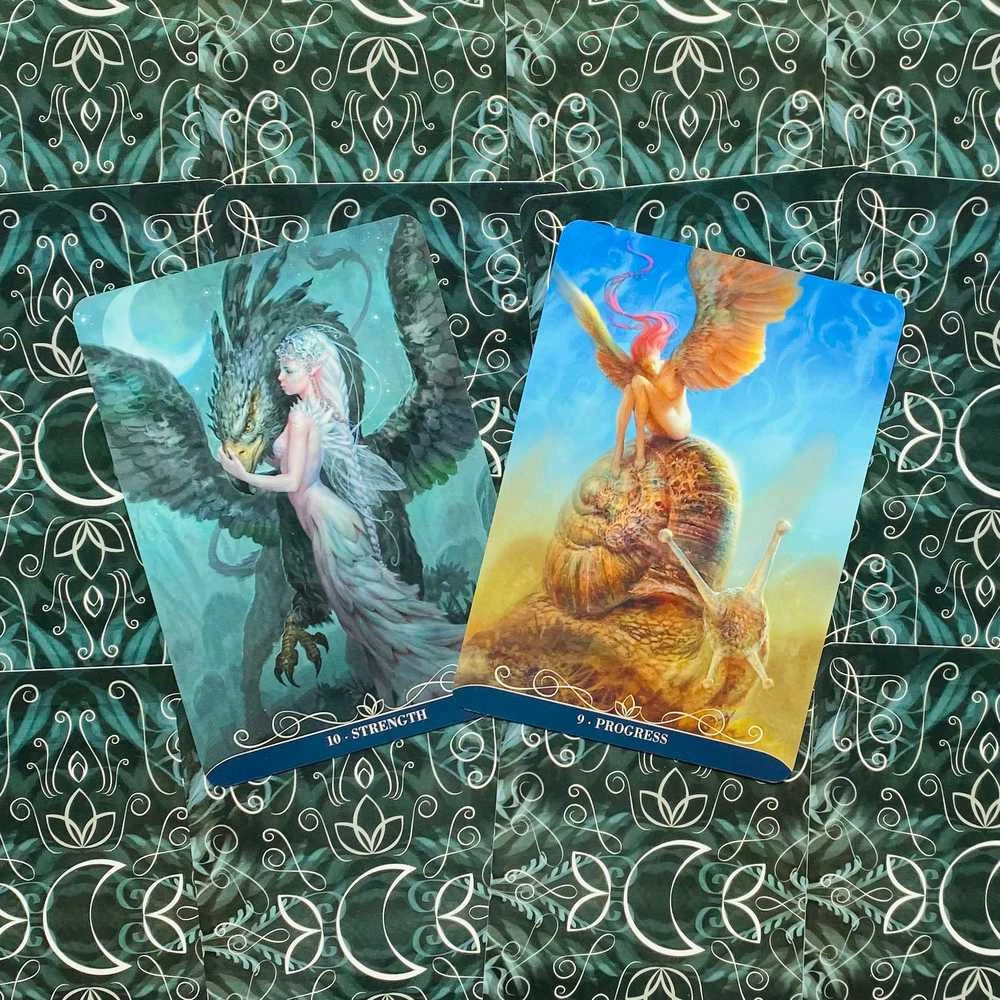 Lo Scarabeo Night Fairies Oracle kortos