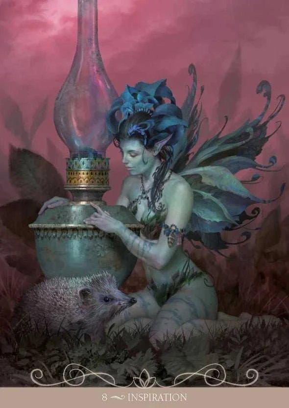 Lo Scarabeo Night Fairies Oracle kortos