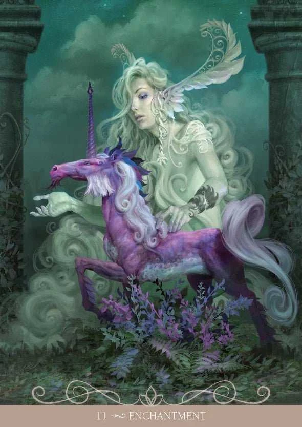Lo Scarabeo Night Fairies Oracle kortos