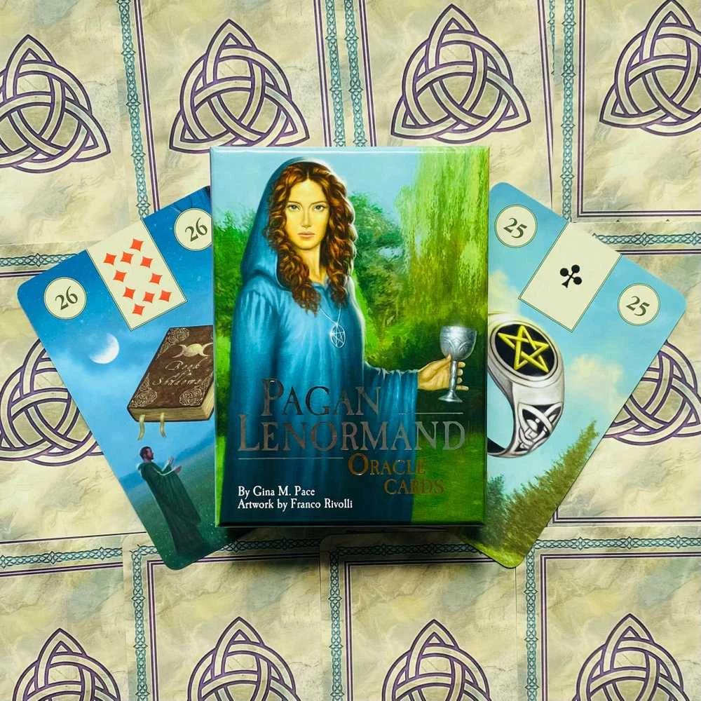 Lo Scarabeo Pagan Lenormand Oracle Kortos