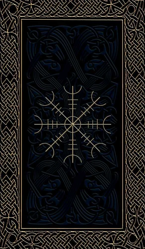 Lo Scarabeo Runic Tarott Kit kortos ir knyga