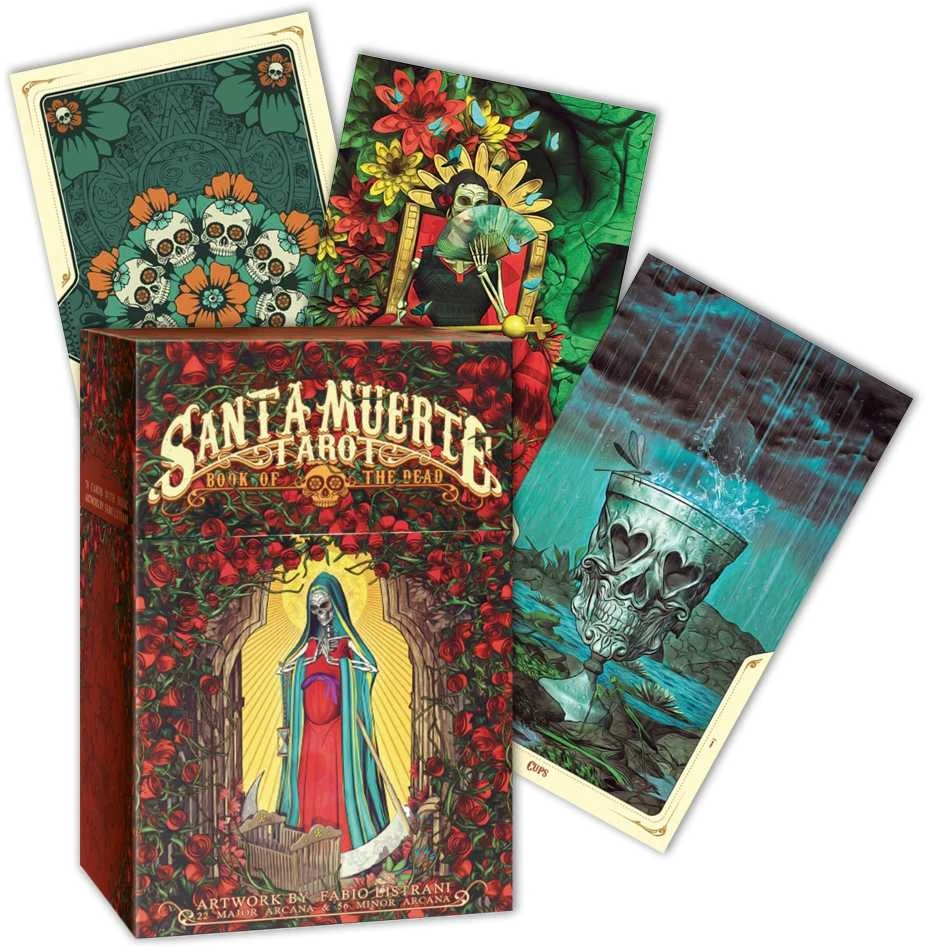Lo Scarabeo Santa Muerte Mini Taro Kortos