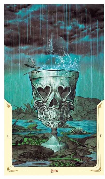 Lo Scarabeo Santa Muerte Taro Kortos