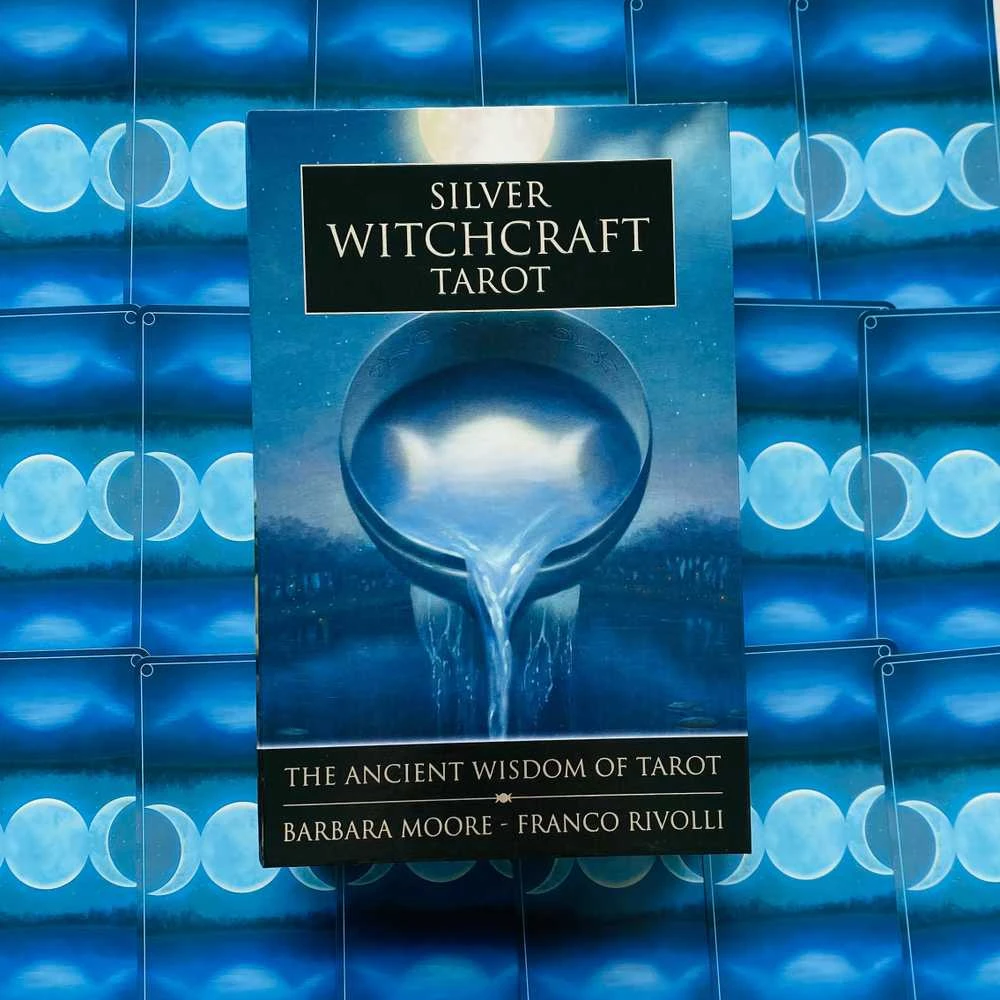Lo Scarabeo Sidabrinis Witchcraft Kit Taro Kortos