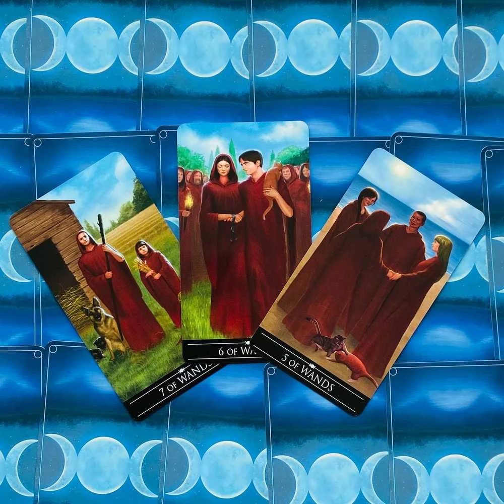 Lo Scarabeo Sidabrinis Witchcraft Kit Taro Kortos