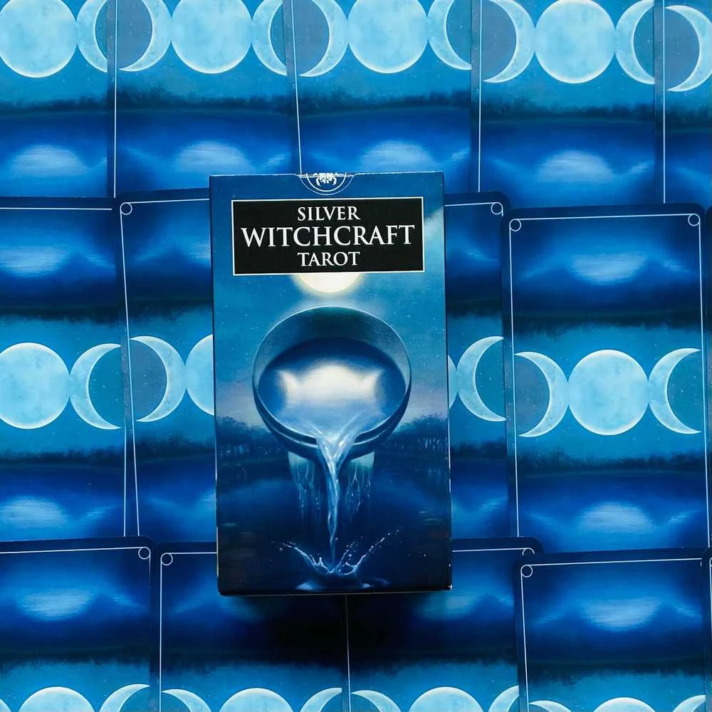Lo Scarabeo Sidabrinis Witchcraft Taro Kortos