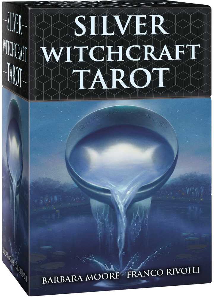 Lo Scarabeo Tarot Kortų Kaladė - Sidabrinis Witchcraft Tarot (Premium) 78 Kortos Su Sidabriniais Kraštais, Daugiafunkcinis Leidinys