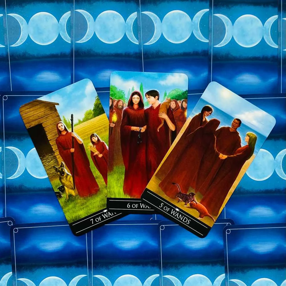 Lo Scarabeo Sidabrinis Witchcraft Taro Kortos