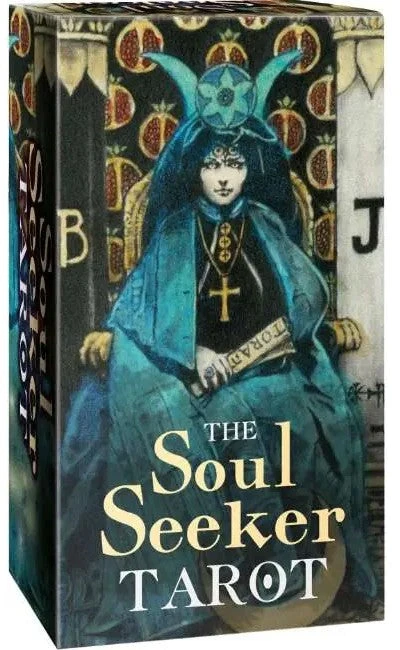 Lo Scarabeo Tarot kortų kaladė - The Soul Seeker Tarot 78 Cards Gothic Art Self-Discovery