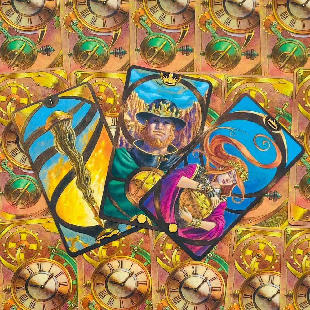 Lo Scarabeo Steampunk Art Nouveau Tarot Kortos