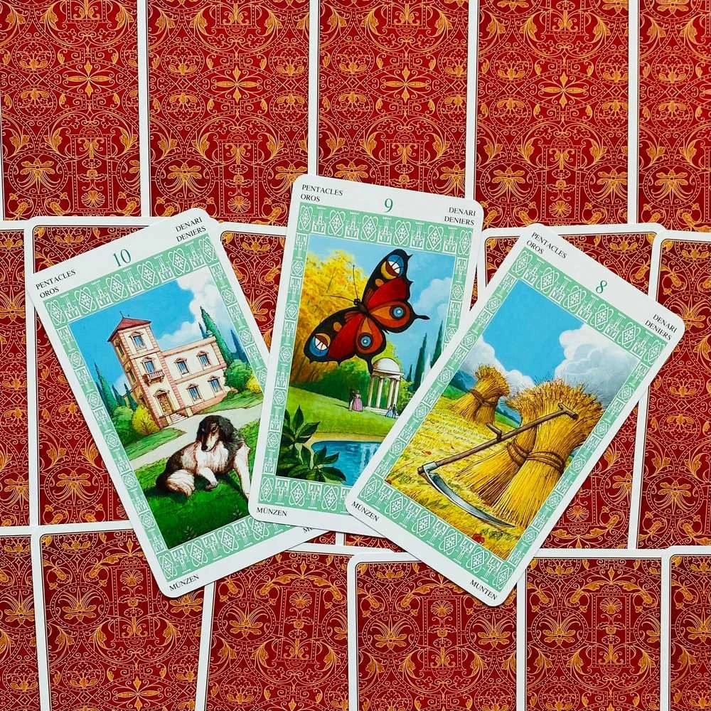 Lo Scarabeo Taro Lenormand Kortos