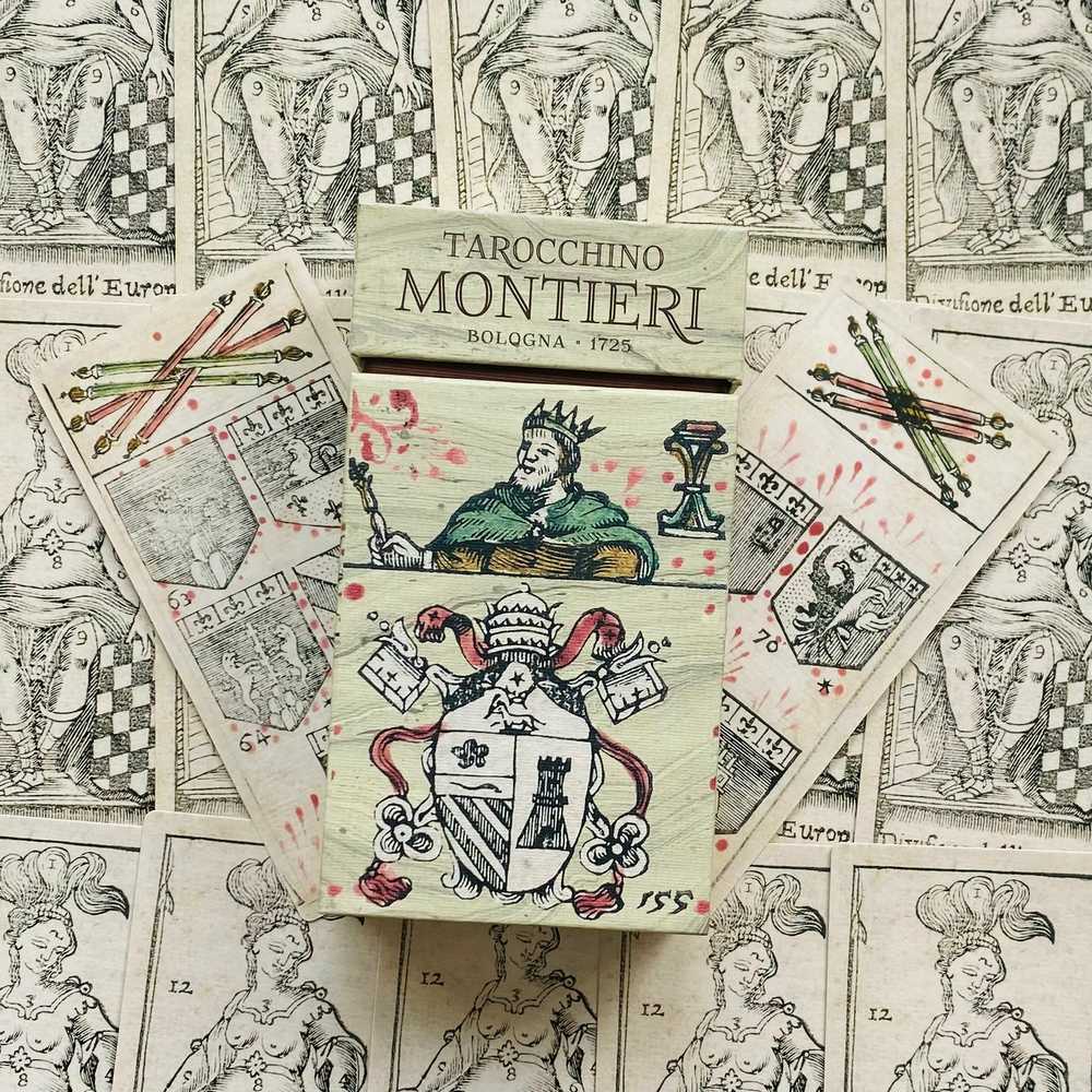 KNYGA Lo Scarabeo Tarocchino Montieri Taro Kortos