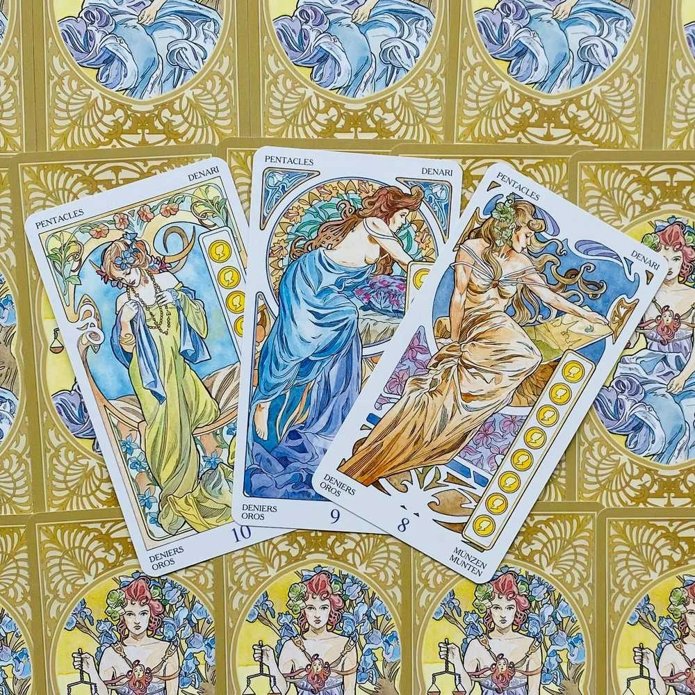 Lo Scarabeo Tarot Art Nouveau Kortos