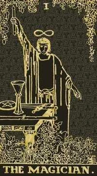 Lo Scarabeo Tarot Gold And Juodas Edition Taro Kortos