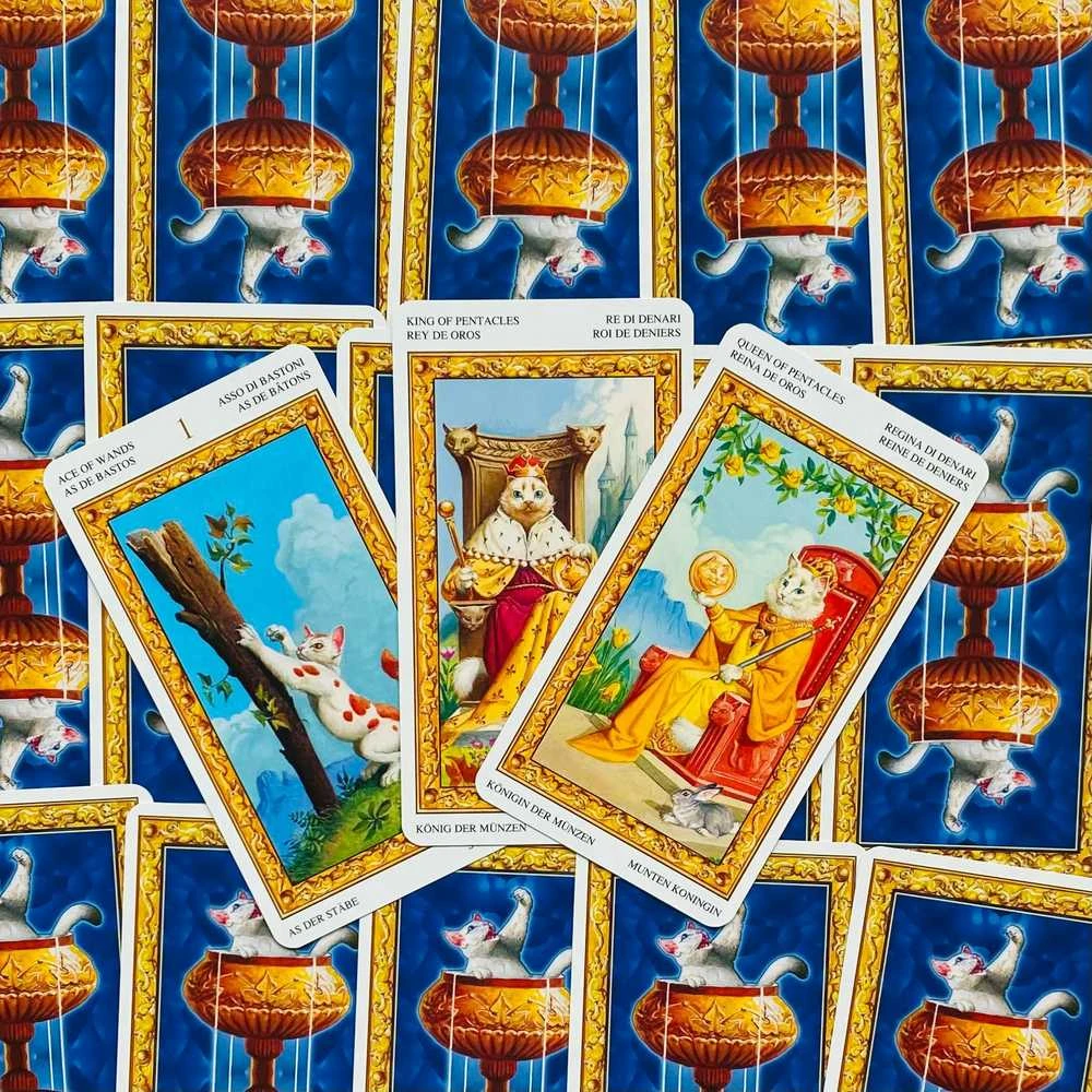 Lo Scarabeo Tarot Of Baltas Cats Kortos