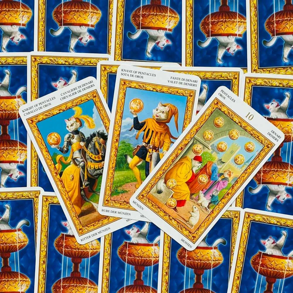 Lo Scarabeo Tarot Of Baltas Cats Kortos