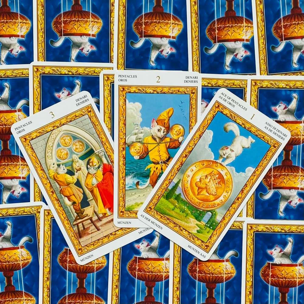 Lo Scarabeo Tarot Of Baltas Cats Kortos