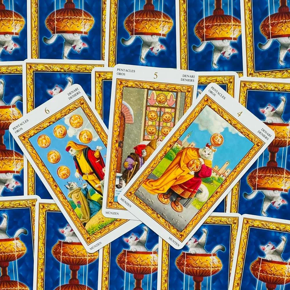 Lo Scarabeo Tarot Of Baltas Cats Kortos