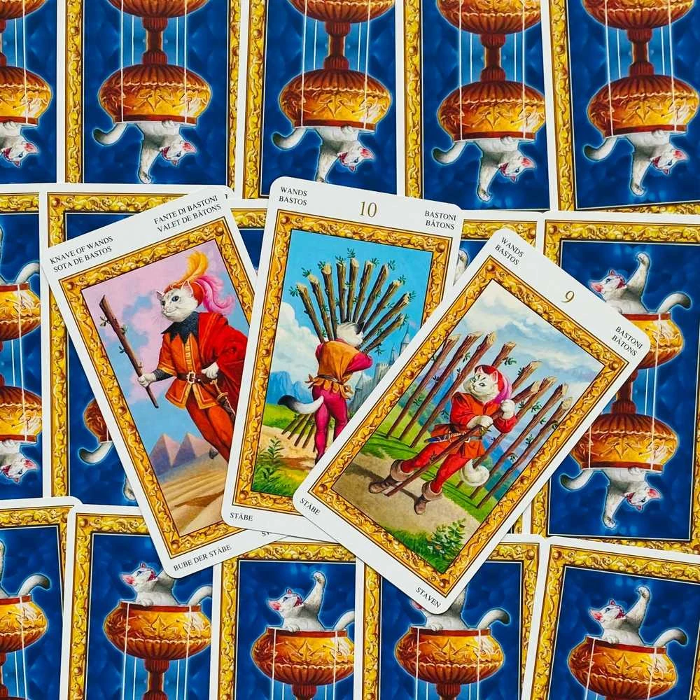 Lo Scarabeo Tarot Of Baltas Cats Kortos