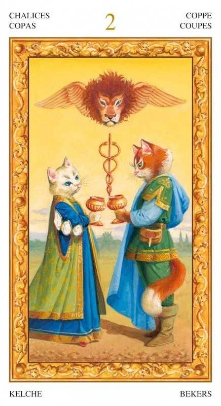 Lo Scarabeo Tarot Of Baltas Cats Kortos