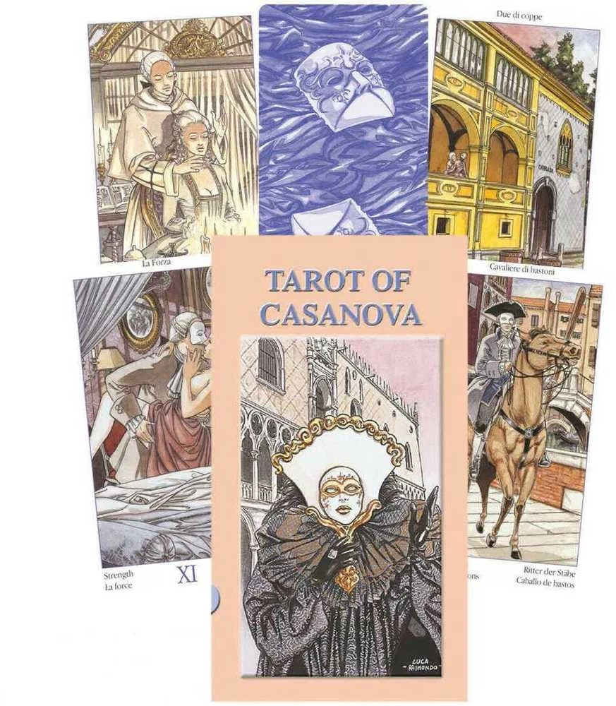 Lo Scarabeo Tarot Of Casanova Kortos
