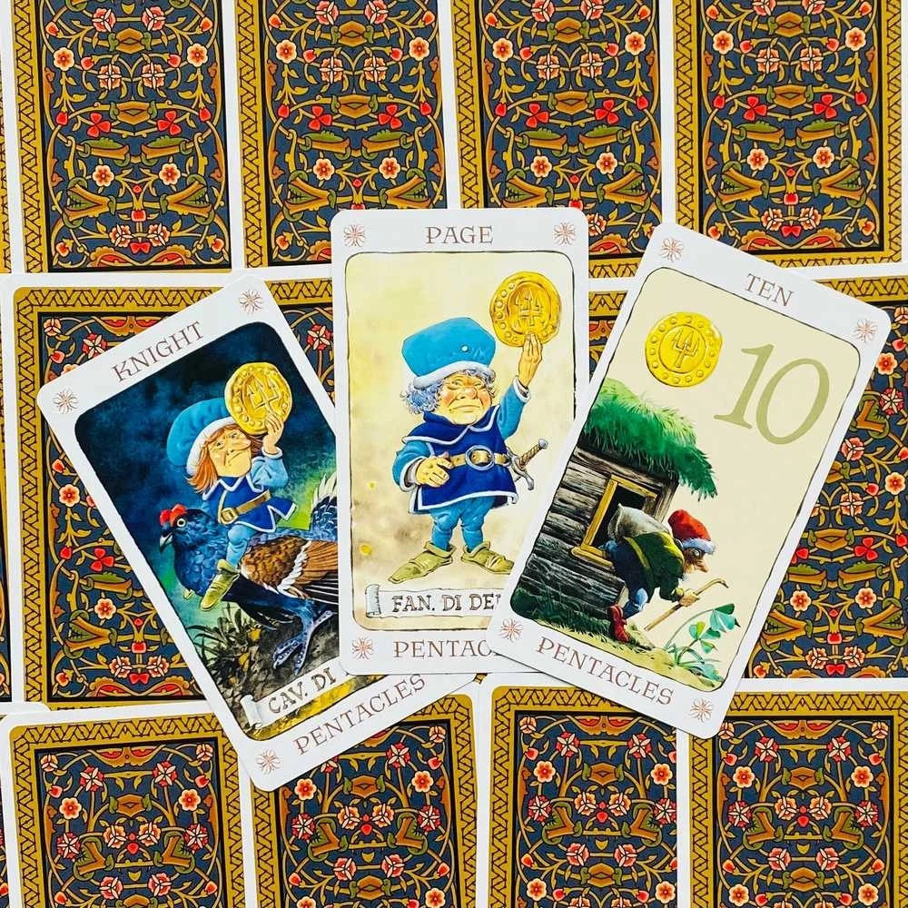 Lo Scarabeo Tarot Of Gnomes Kortos