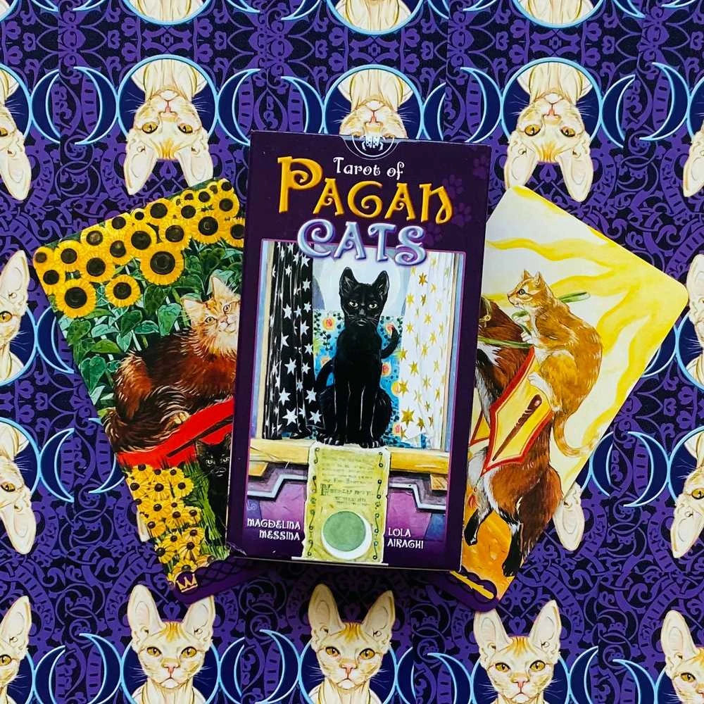 Lo Scarabeo Tarot Of Pagan Cats Kortos