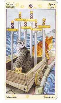 Lo Scarabeo Tarot Of Pagan Cats Mini Kortos