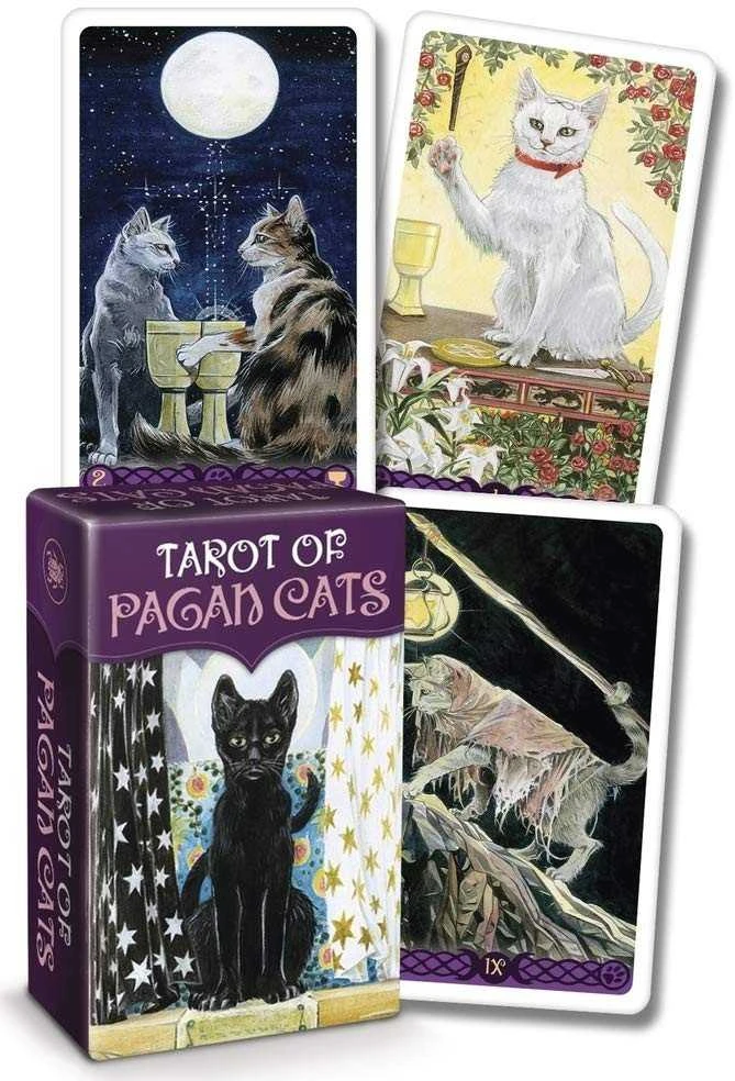 Lo Scarabeo Tarot Of Pagan Cats Mini Kortos